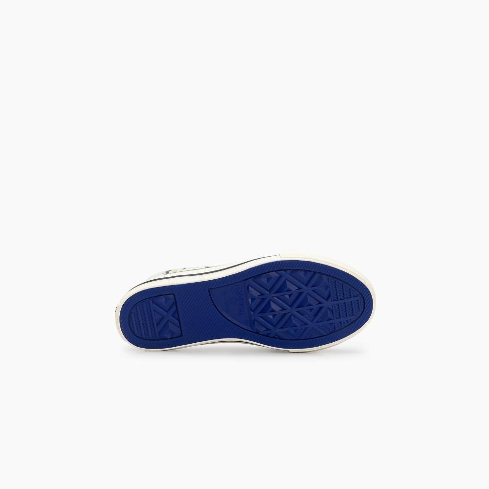 Tênis Juvenil Chuck Taylor All Star Pizza Planet Alto Verde Verde 7