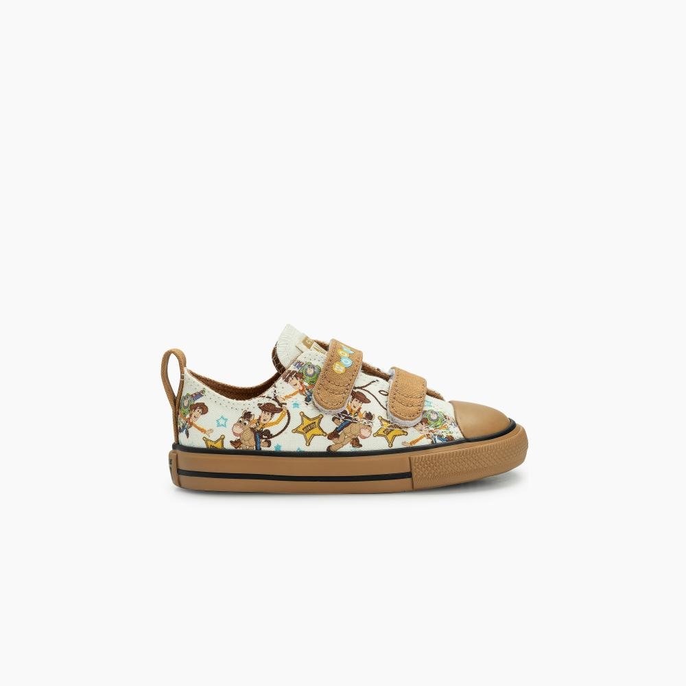 Tênis Criança Chuck Taylor All Star Woody Cano Baixo Bege