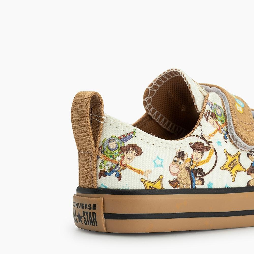 Tênis Criança Chuck Taylor All Star Woody Cano Baixo Bege Bege 2