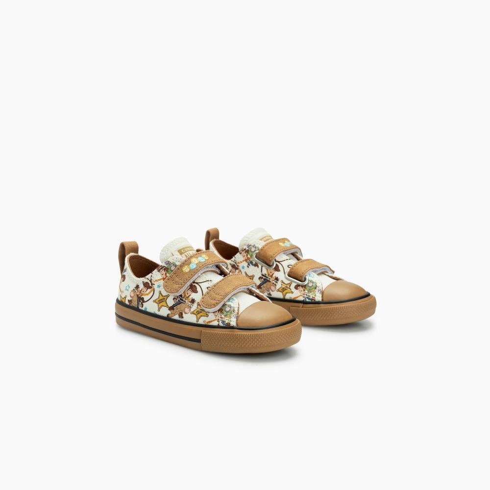 Tênis Criança Chuck Taylor All Star Woody Cano Baixo Bege Bege 4