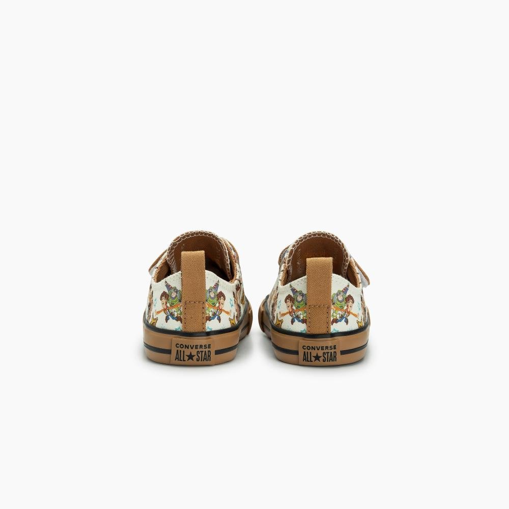 Tênis Criança Chuck Taylor All Star Woody Cano Baixo Bege Bege 8