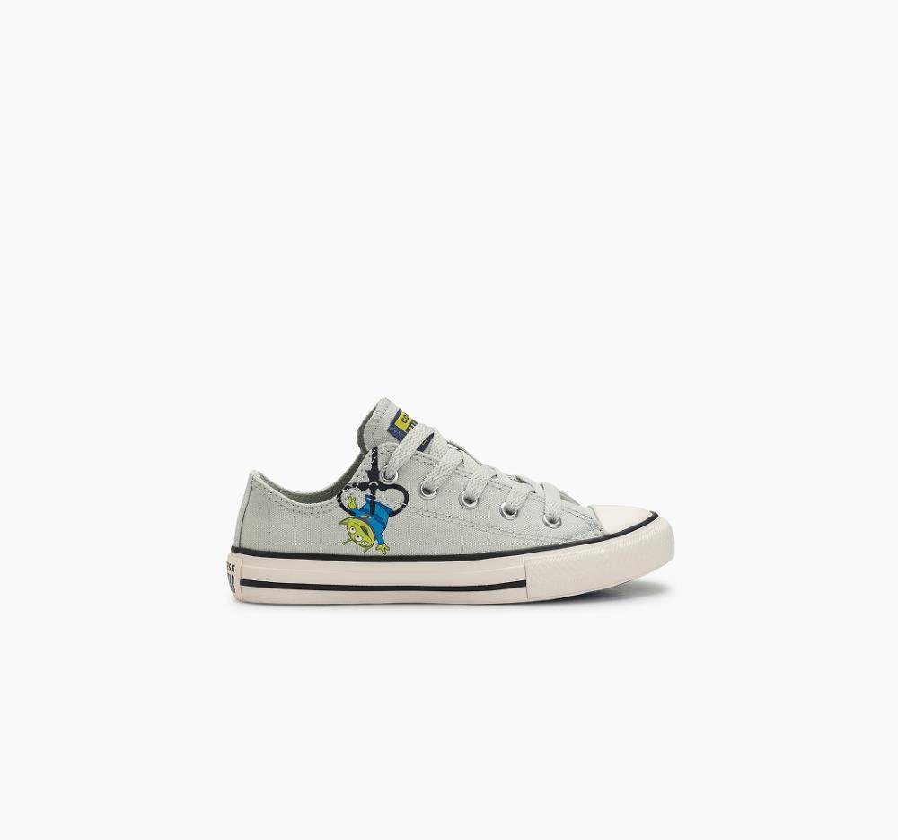 Tênis Juvenil Chuck Taylor All Star Pizza Planet Baixo Verde