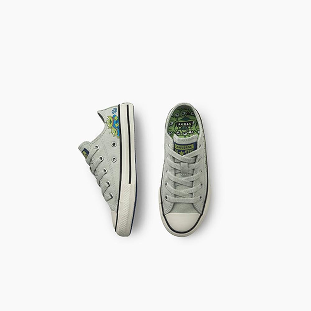 Tênis Juvenil Chuck Taylor All Star Pizza Planet Baixo Verde Verde 2