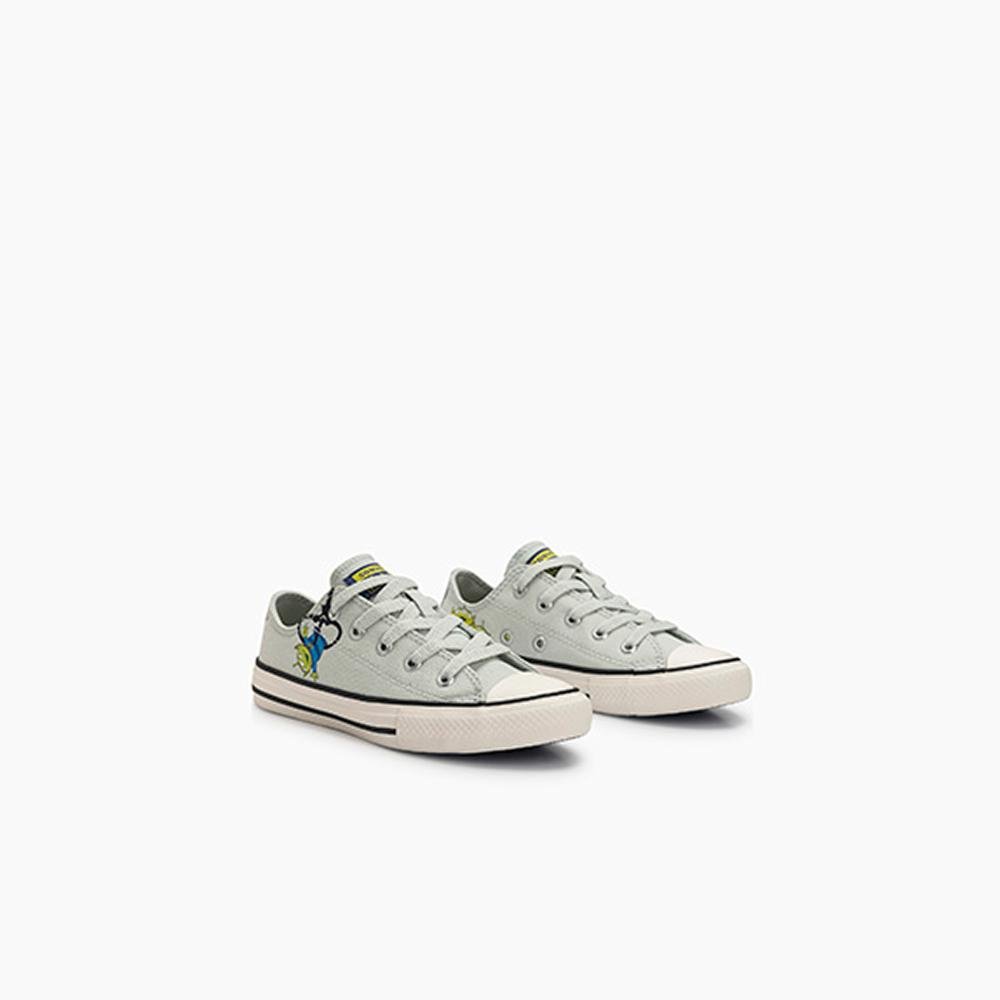Tênis Juvenil Chuck Taylor All Star Pizza Planet Baixo Verde Verde 4