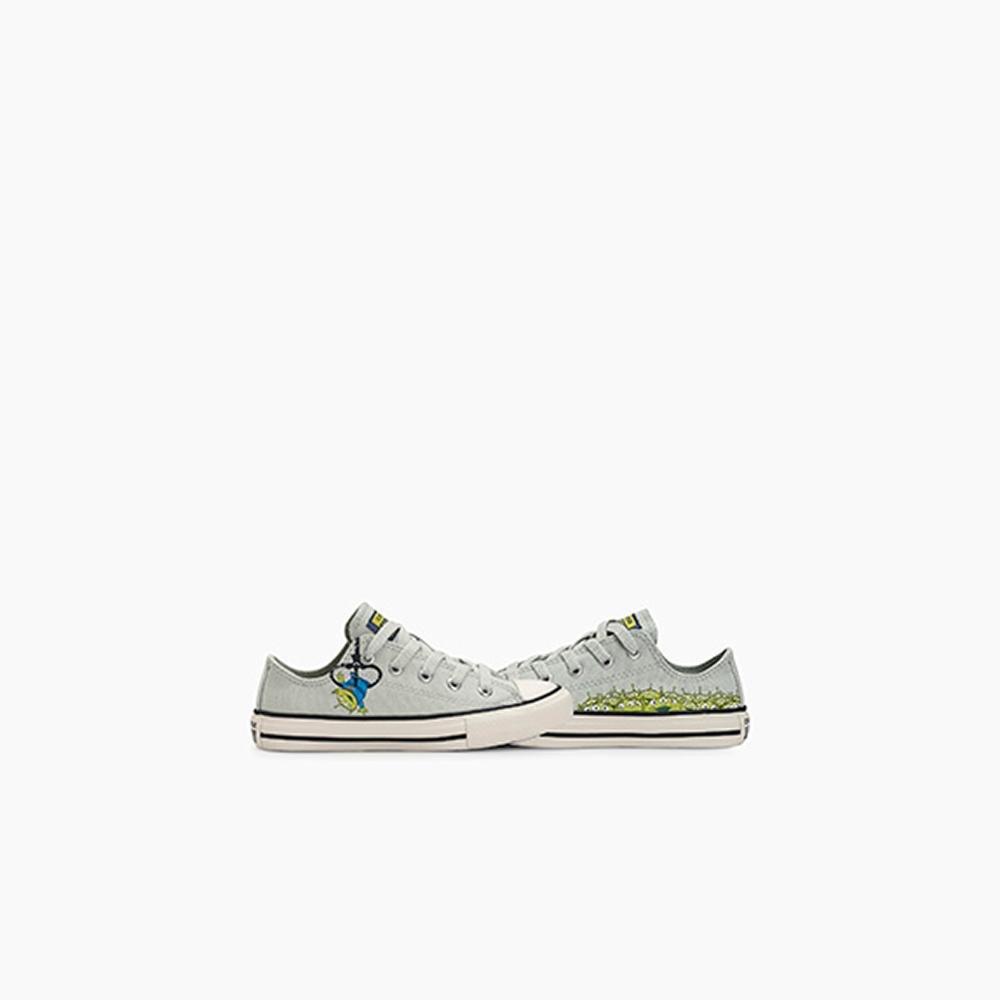 Tênis Juvenil Chuck Taylor All Star Pizza Planet Baixo Verde Verde 5