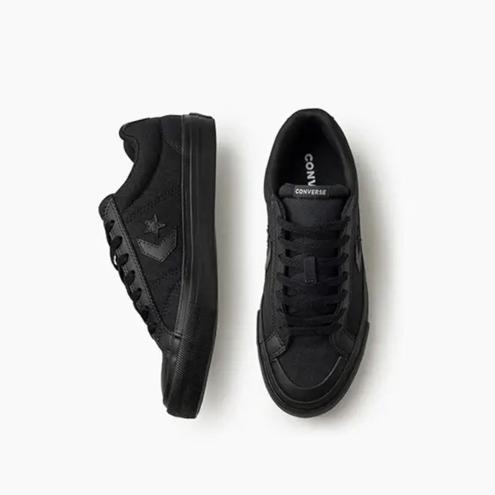 Tênis Converse Sport Casual Monochrome Preto Preto 2