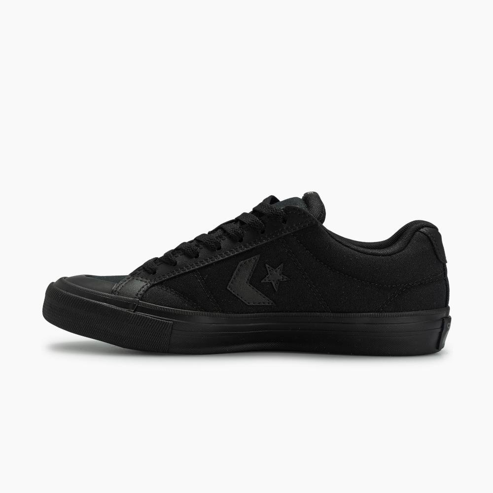Tênis Converse Sport Casual Monochrome Preto Preto 4