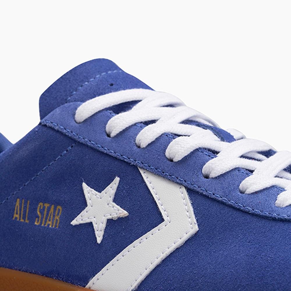 Tênis All Star Classic Trainer Suede Cano Baixo Azul Azul 2