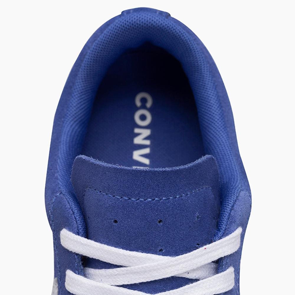Tênis All Star Classic Trainer Suede Cano Baixo Azul Azul 4