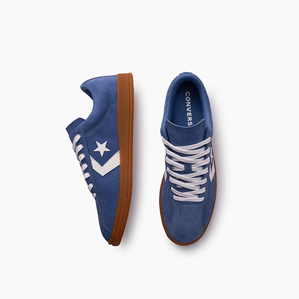 Tênis All Star Classic Trainer Suede Cano Baixo Azul Azul 5