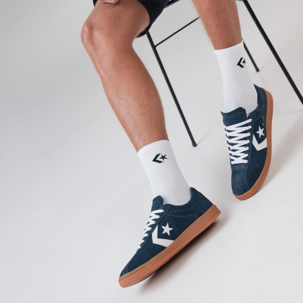 Tênis All Star Classic Trainer Suede Cano Baixo Verde Verde 2