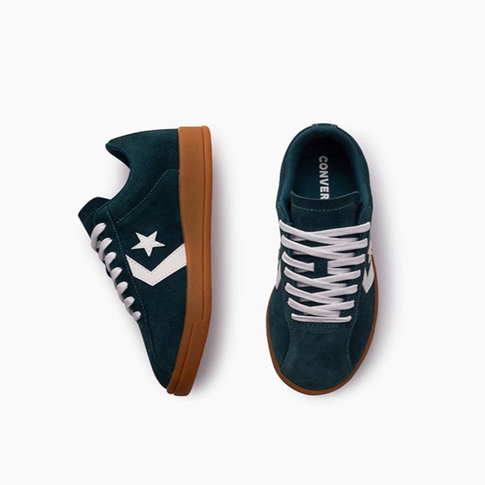 Tênis All Star Classic Trainer Suede Cano Baixo Verde Verde 5