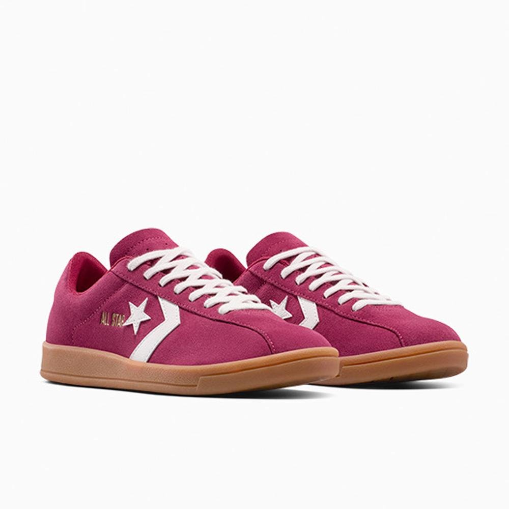 Tênis All Star Classic Trainer Suede Cano Baixo Rosa Rosa 4