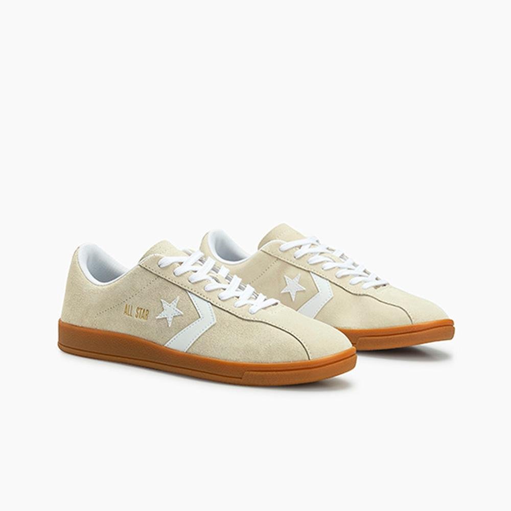 Tênis All Star Classic Trainer Suede Cano Baixo Bege Bege 5