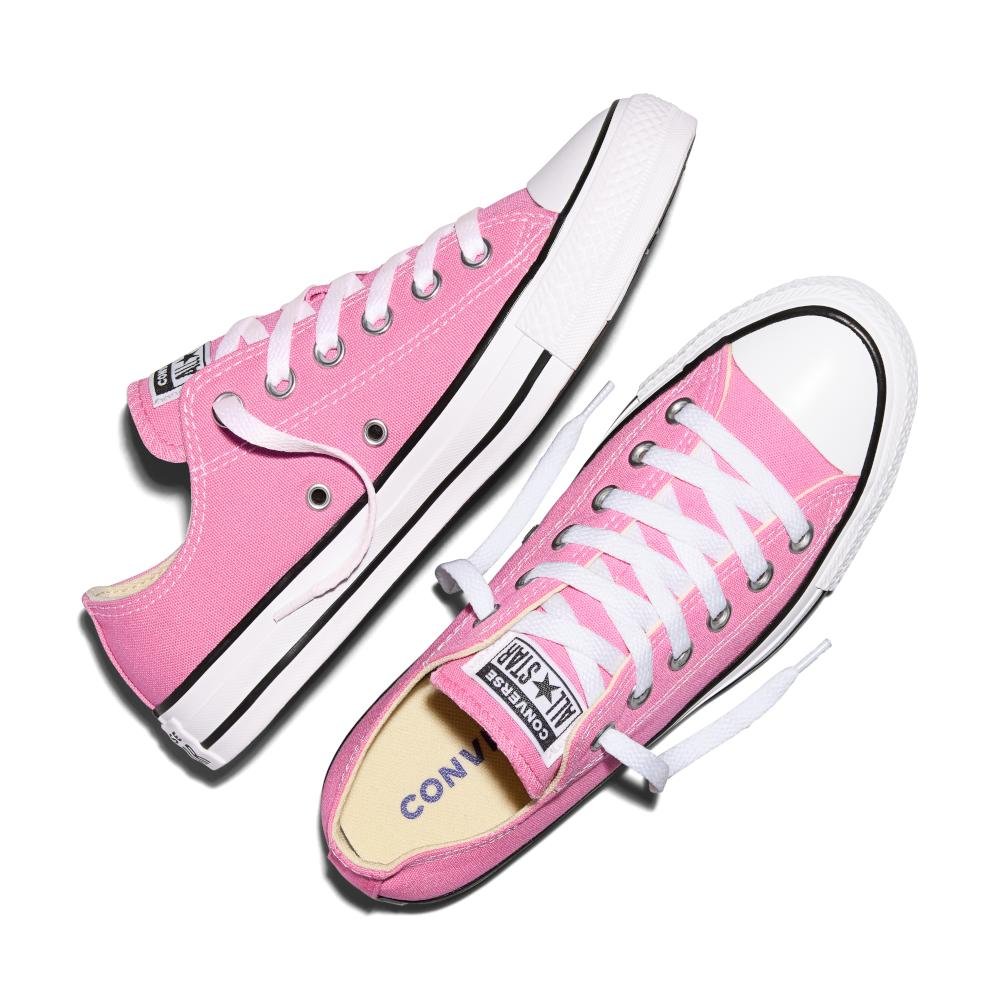 Tênis Chuck Taylor All Star Cano Baixo Rosa Rosa 2