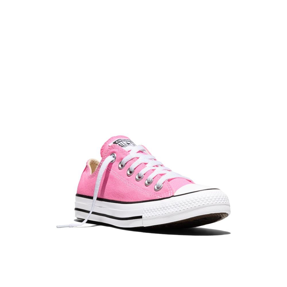 Tênis Chuck Taylor All Star Cano Baixo Rosa Rosa 4