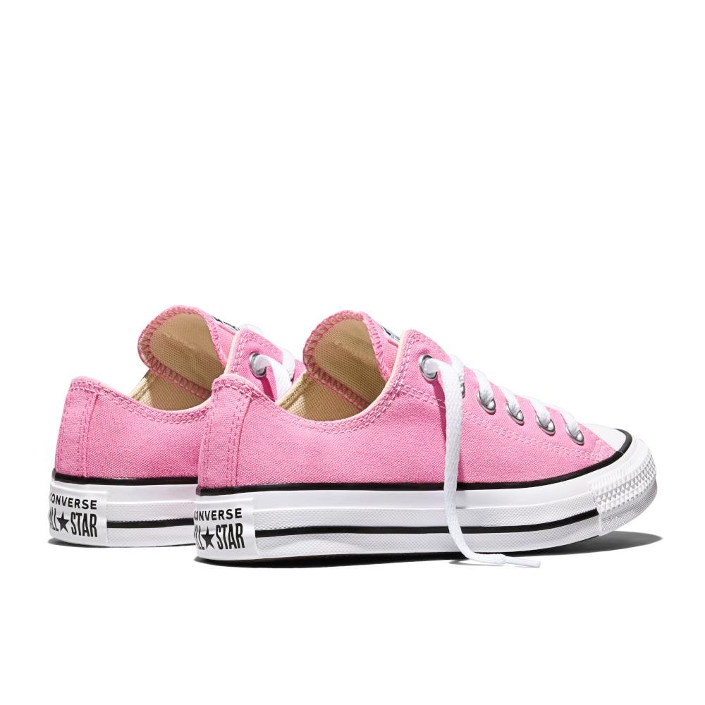 Tênis Chuck Taylor All Star Cano Baixo Rosa Rosa 7