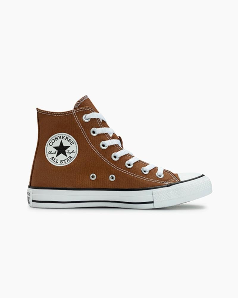 Tênis Chuck Taylor All Star Seasonal Cano Alto Marrom