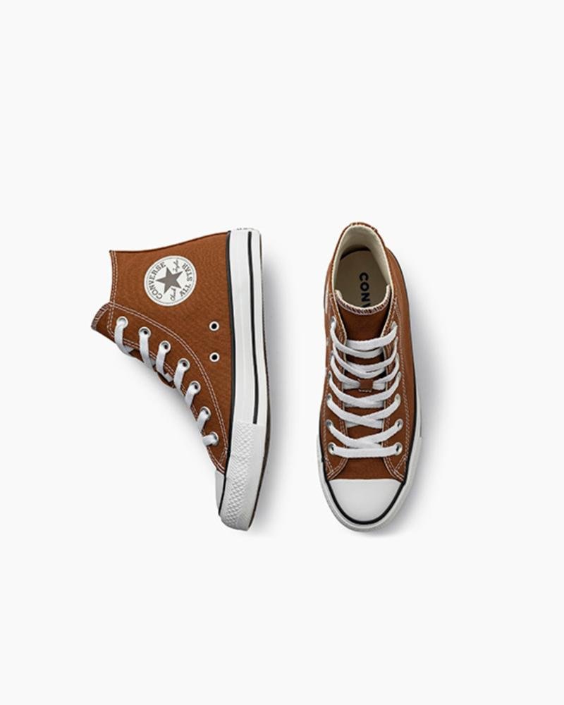 Tênis Chuck Taylor All Star Seasonal Cano Alto Marrom Marrom 2