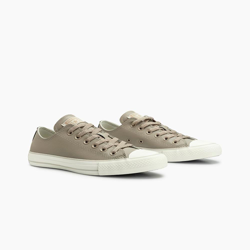 Tênis Chuck Taylor All Star Sintético Cano Baixo Bege Bege 2