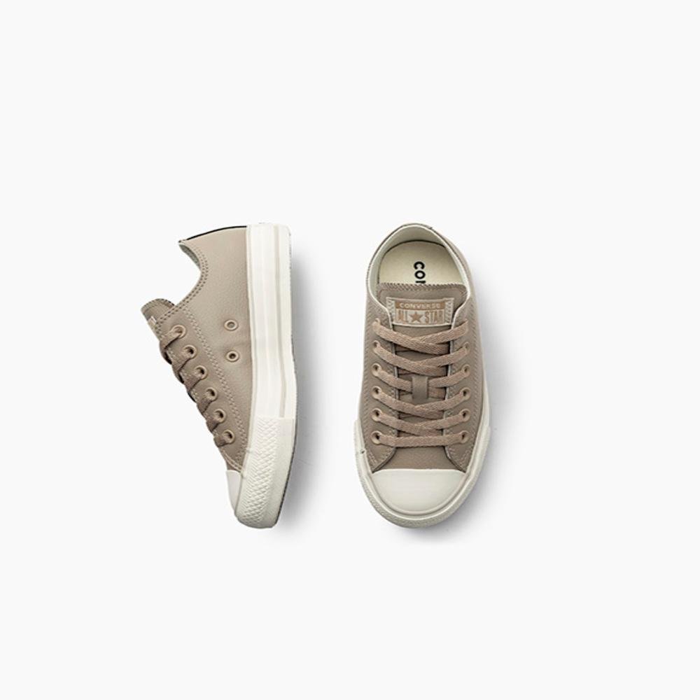 Tênis Chuck Taylor All Star Sintético Cano Baixo Bege Bege 4