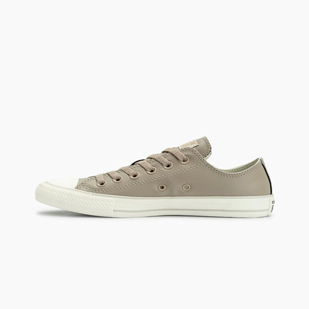 Tênis Chuck Taylor All Star Sintético Cano Baixo Bege Bege 5