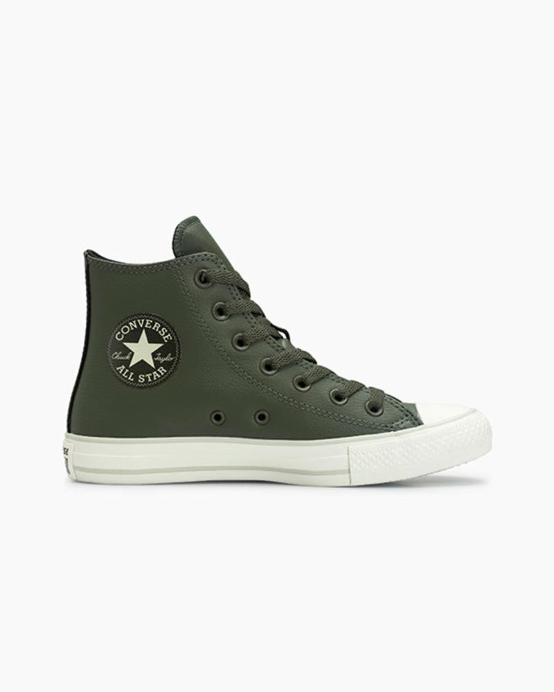 Tênis Chuck Taylor All Star Sintético Cano Alto Verde