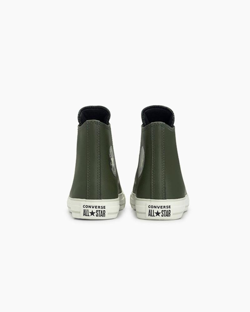 Tênis Chuck Taylor All Star Sintético Cano Alto Verde Verde 7