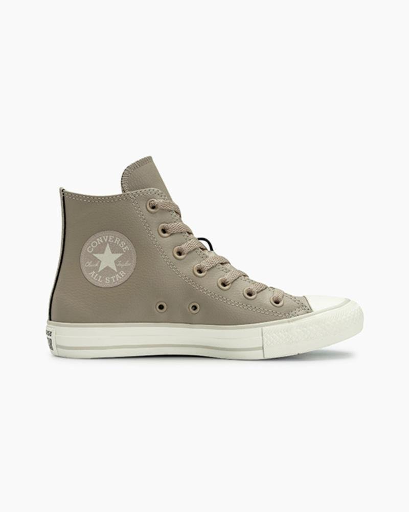 Tênis Chuck Taylor All Star Sintético Cano Alto Bege