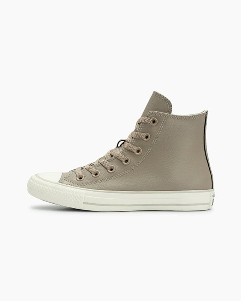 Tênis Chuck Taylor All Star Sintético Cano Alto Bege Bege 5