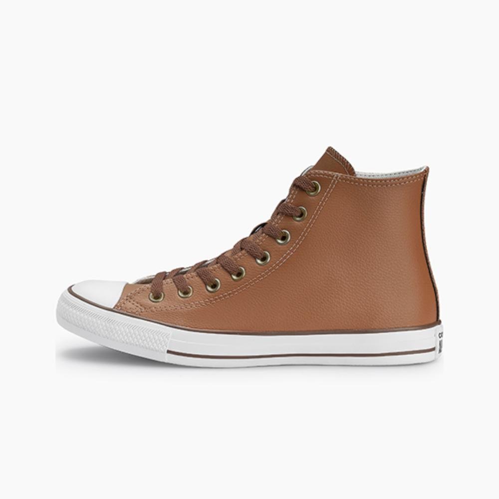 Tênis Chuck Taylor All Star Sintético Cano Alto Caramelo Caramelo 5