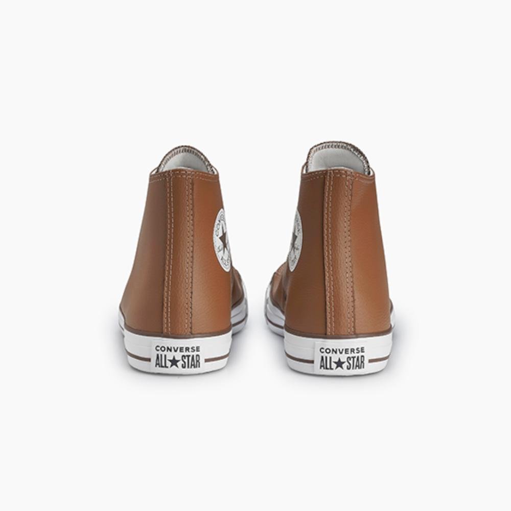 Tênis Chuck Taylor All Star Sintético Cano Alto Caramelo Caramelo 7