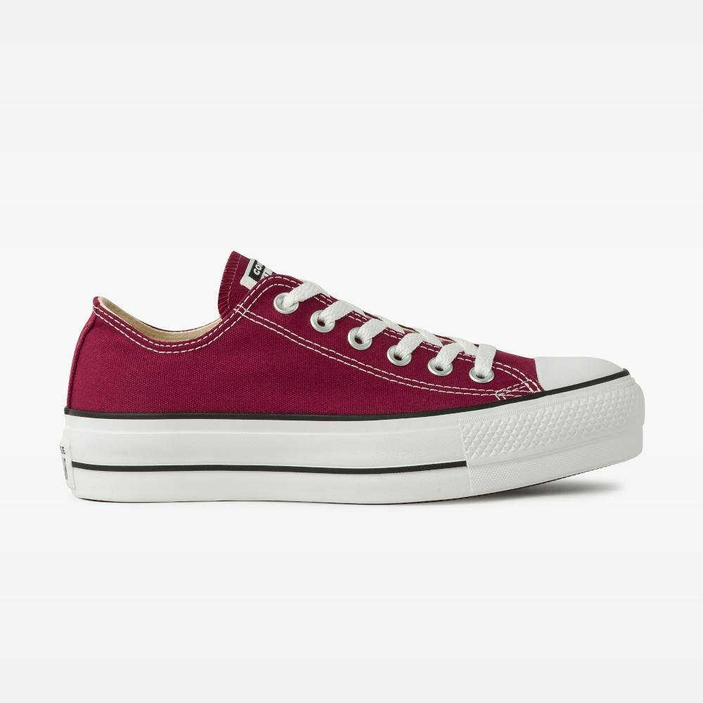 Tênis Chuck Taylor All Star Lift Canvas Cano Baixo Bordo