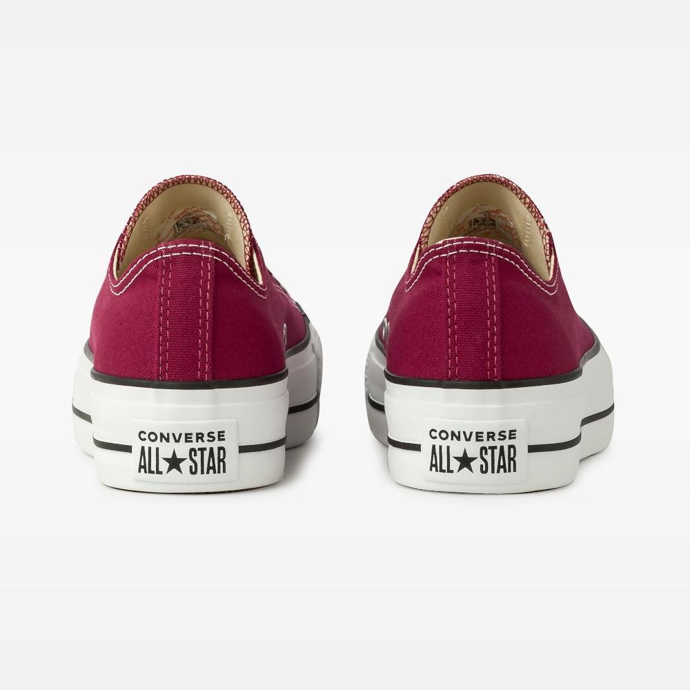 Tênis Chuck Taylor All Star Lift Canvas Cano Baixo Bordo Bordo 7