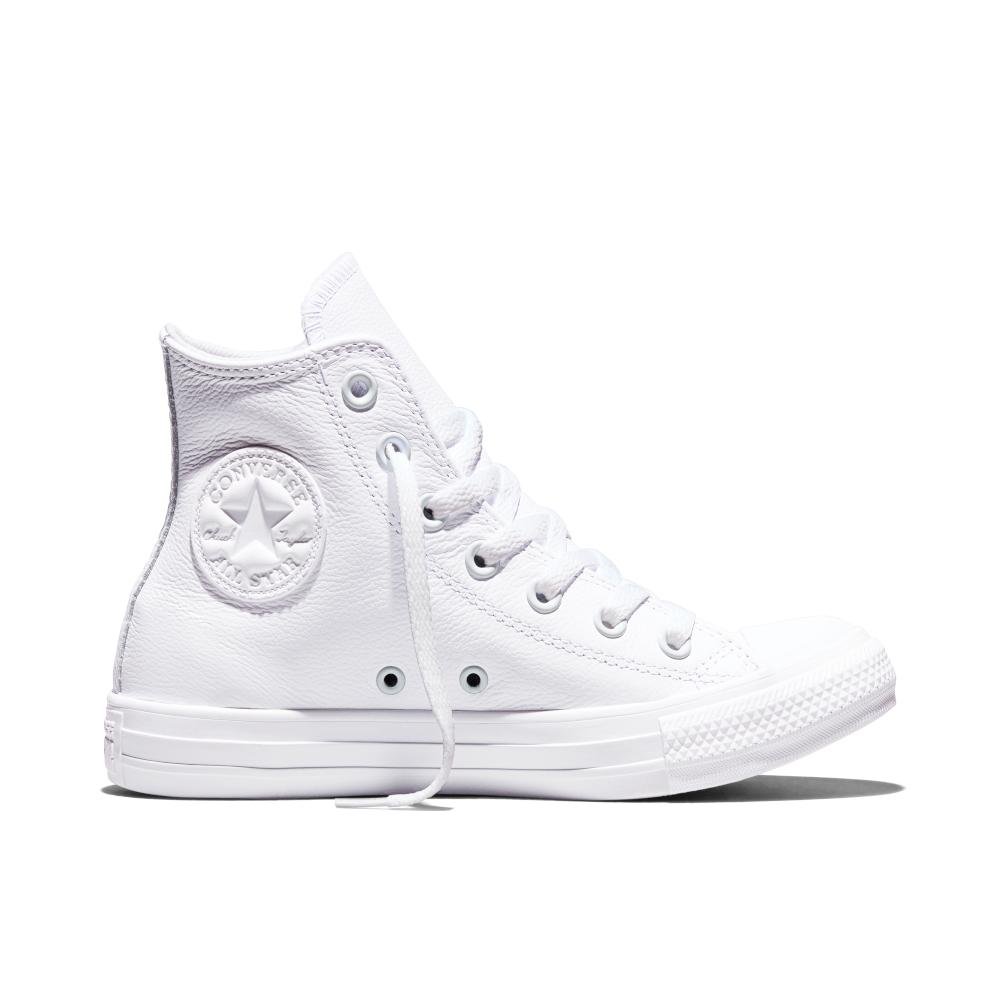 Tênis Chuck Taylor All Star Monochrome Sintético Alto Branco