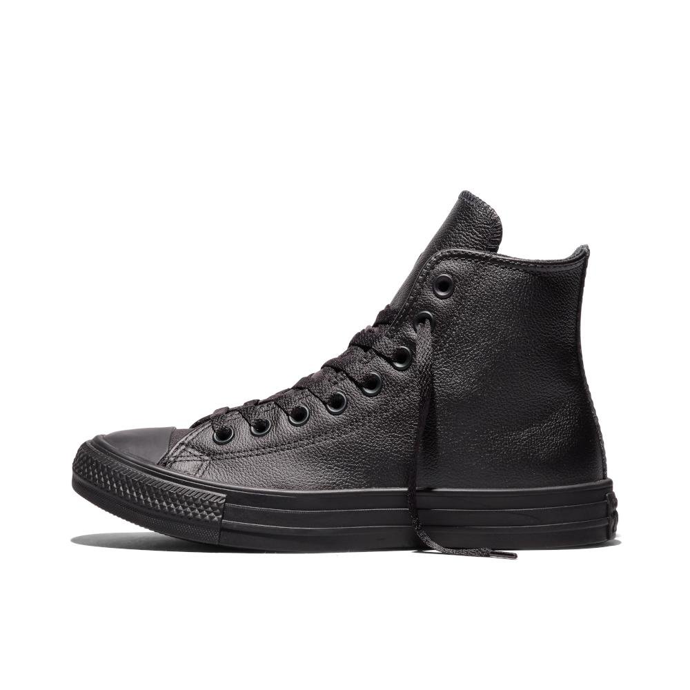 Tênis Chuck Taylor All Star Monochrome Sintético Alto Preto Preto 4