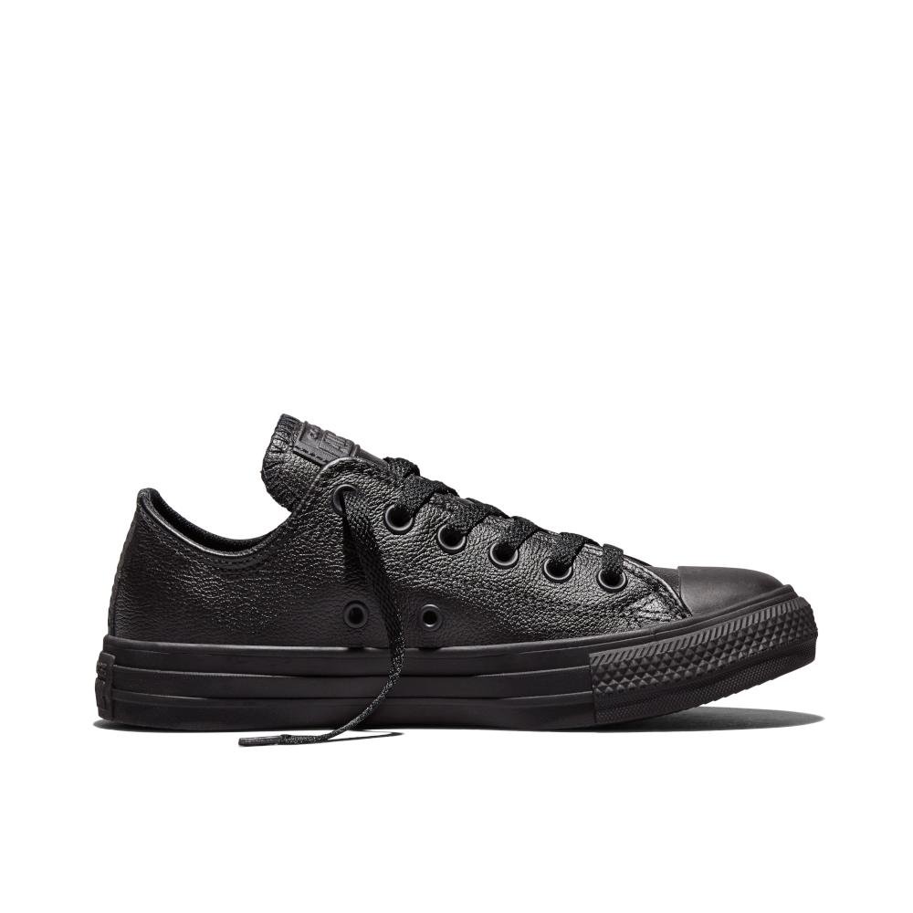 Tênis Chuck Taylor All Star Monochrome Sintético Baixo Preto Preto 5