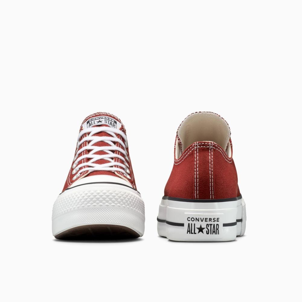 Tênis Chuck Taylor All Star Lift Cano Baixo Marrom Telha Telha 7
