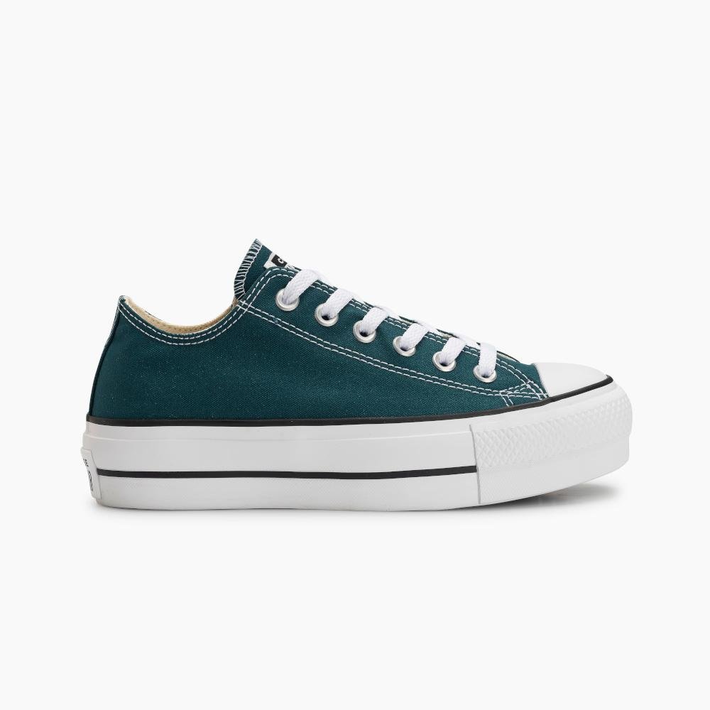 Tênis Chuck Taylor All Star Lift Seasonal Cano Baixo Verde