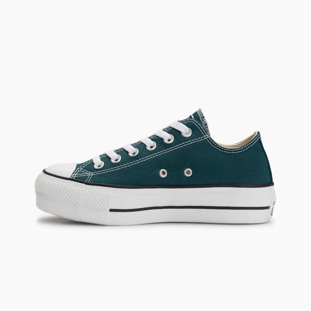 Tênis Chuck Taylor All Star Lift Seasonal Cano Baixo Verde Verde 4
