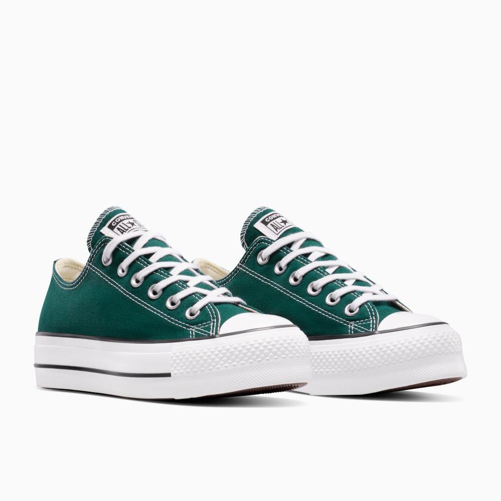 Tênis Chuck Taylor All Star Lift Seasonal Cano Baixo Verde Verde 6