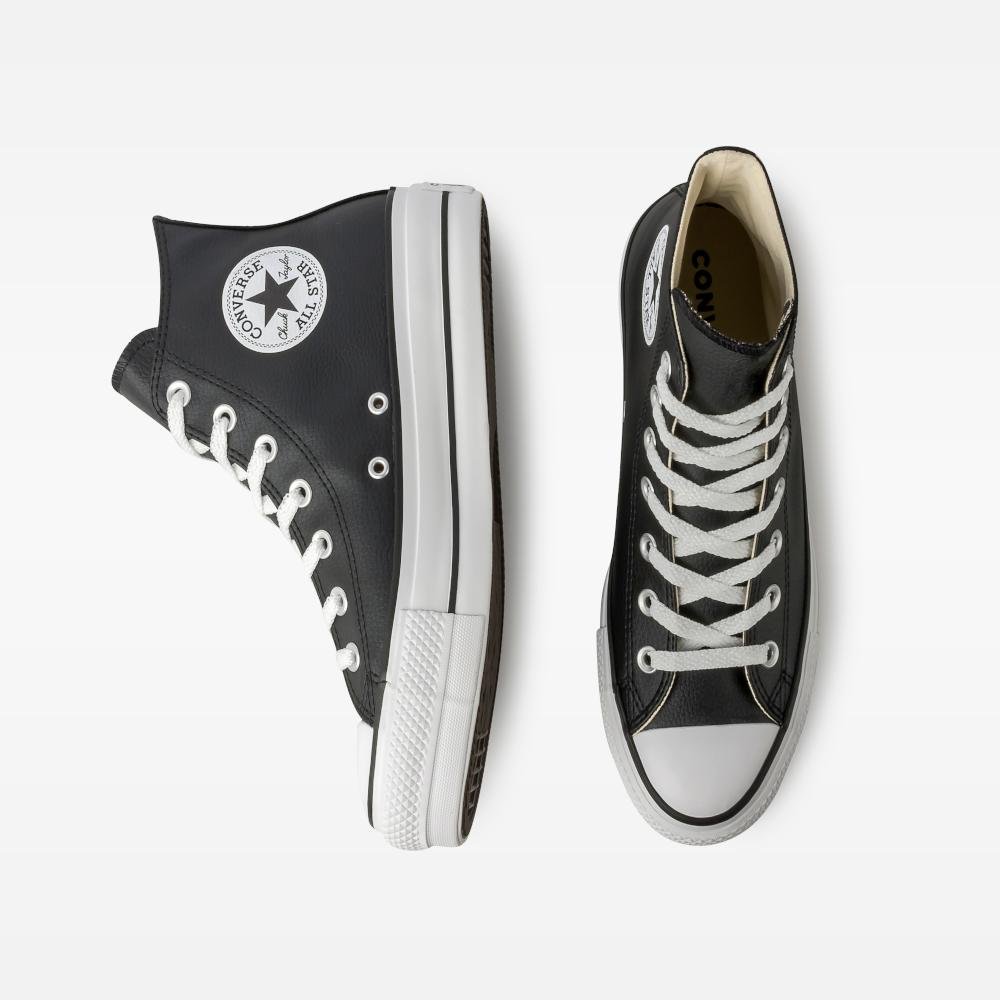 Tênis Chuck Taylor All Star Lift Sintético Cano Alto Preto Preto 2