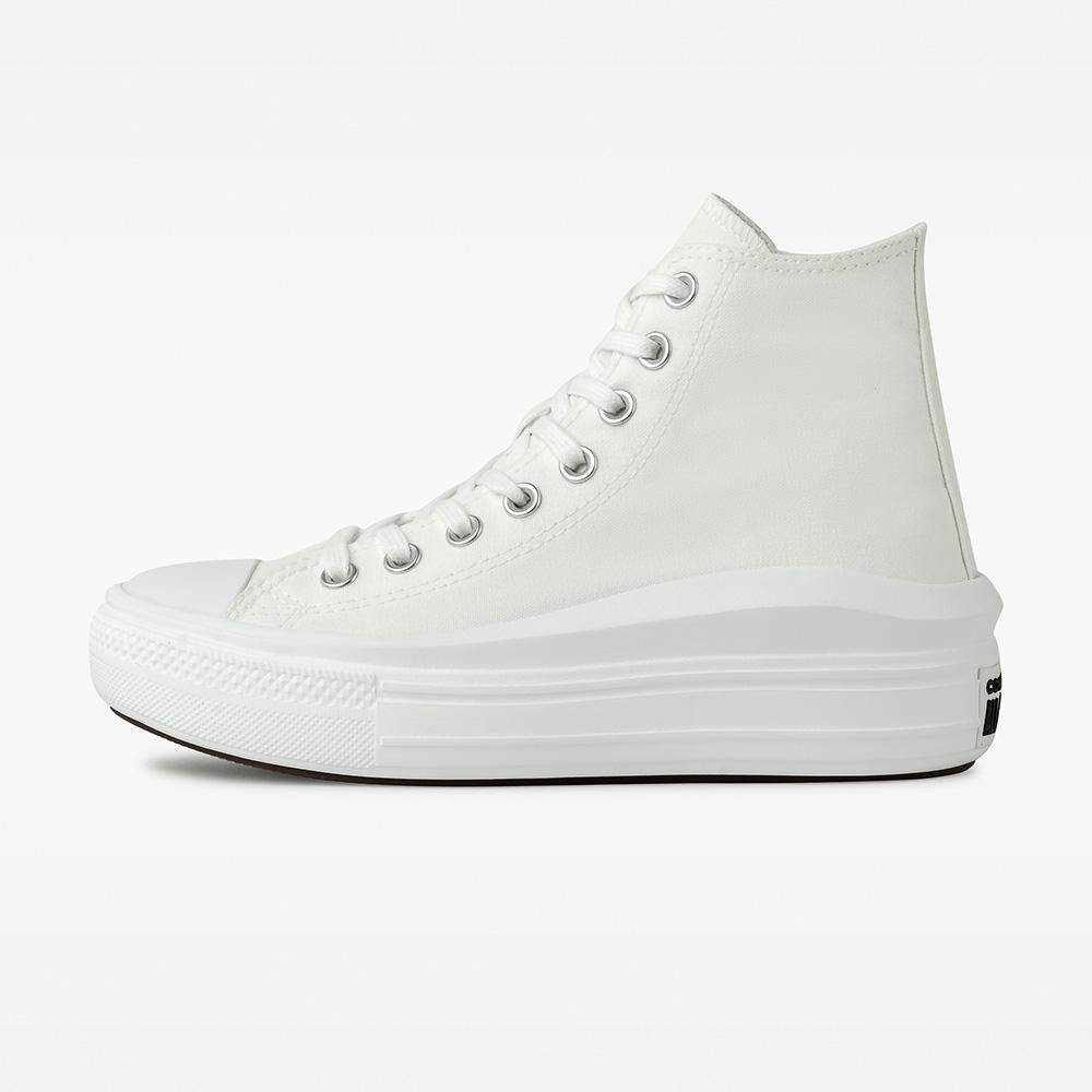 Tênis Chuck Taylor All Star Move Cano Alto Branco Branco 5