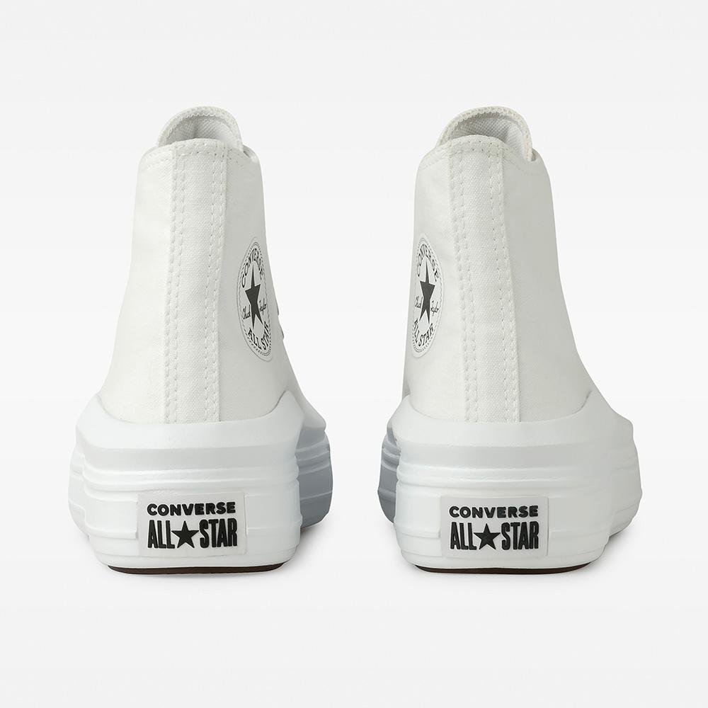 Tênis Chuck Taylor All Star Move Cano Alto Branco Branco 7