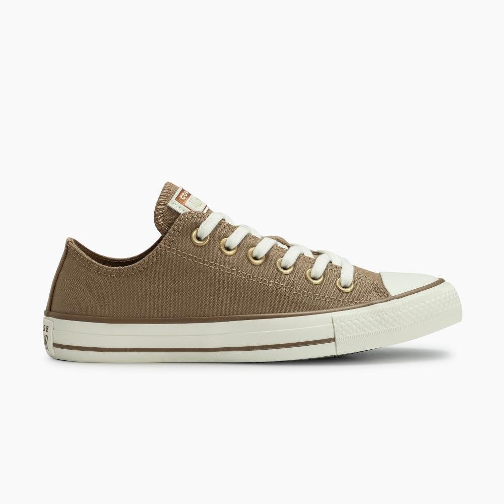Tênis Chuck Taylor All Star Summer Metals Cano Baixo Marrom