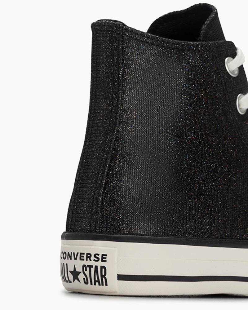 Tênis Chuck Taylor All Star Shine Cano Alto Preto Preto 4