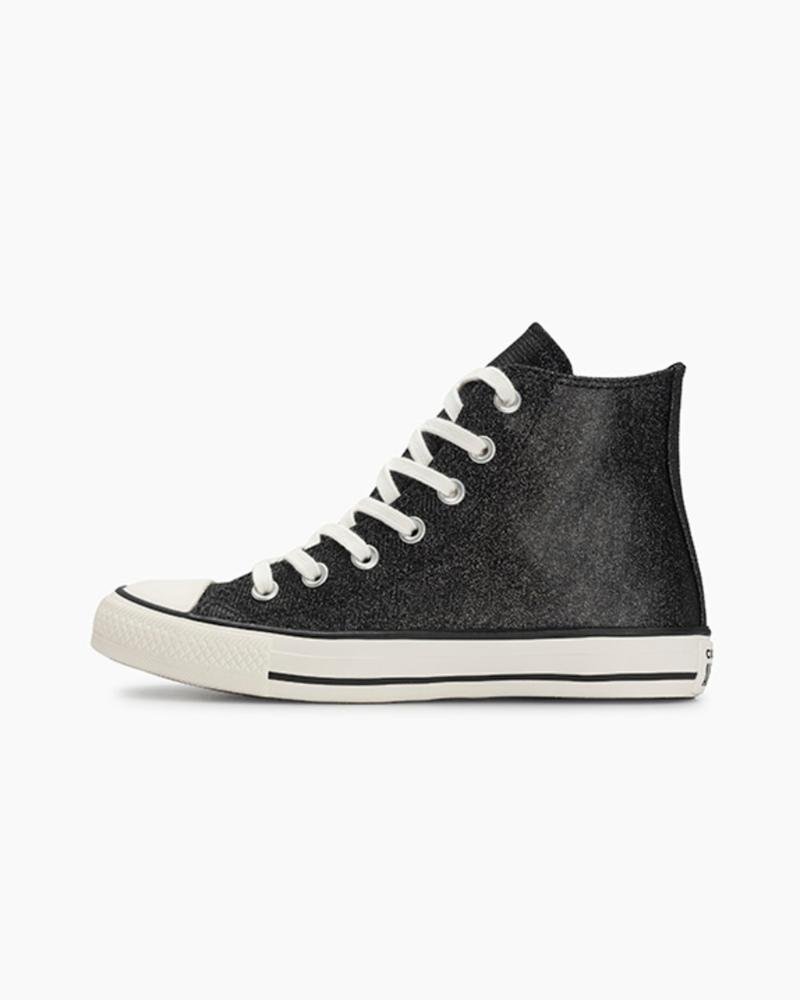 Tênis Chuck Taylor All Star Shine Cano Alto Preto Preto 6
