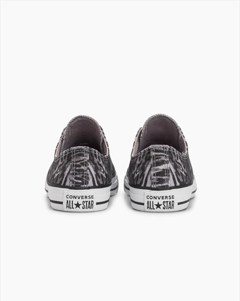 Tênis Chuck Taylor All Star Animal Print Cano Baixo Cinza Cinza 7