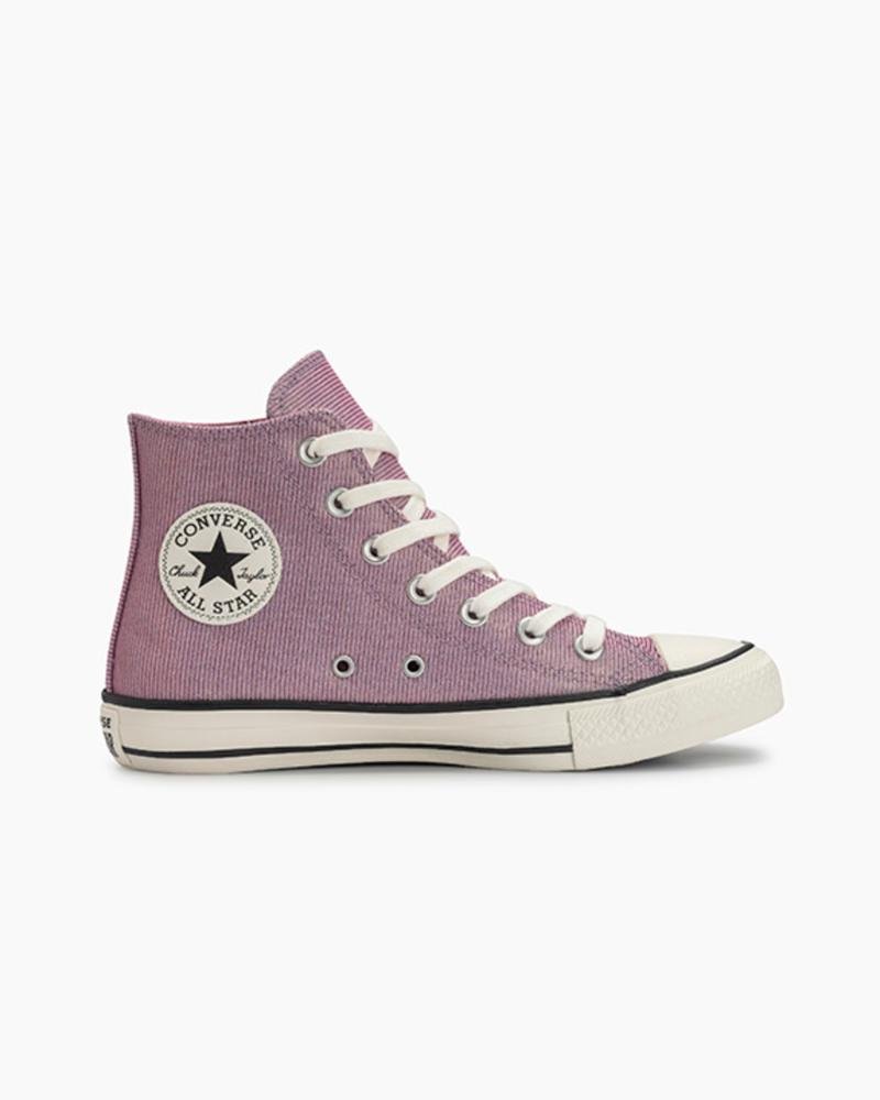Tênis Chuck Taylor All Star Shine Cano Alto Rosa