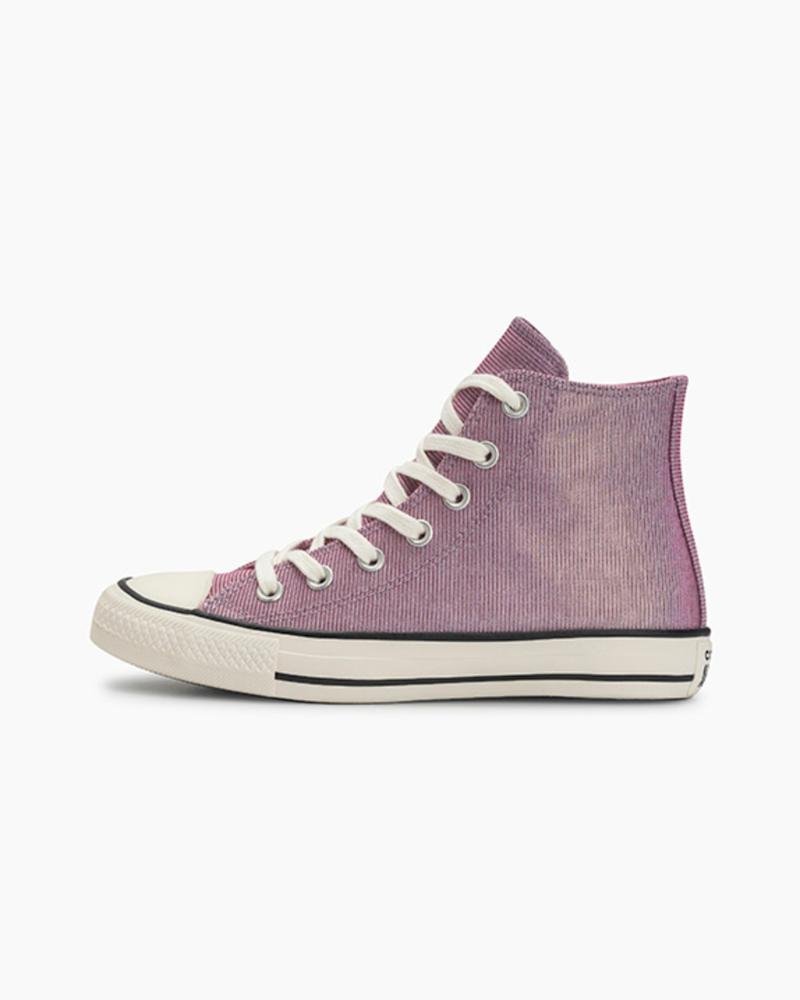 Tênis Chuck Taylor All Star Shine Cano Alto Rosa Rosa 5